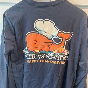 Vinyard Vines Long sleeve Thanksgiving shirt